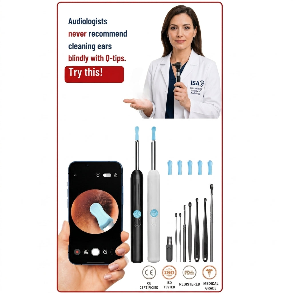Earwax Removal Tool with HD Camera
