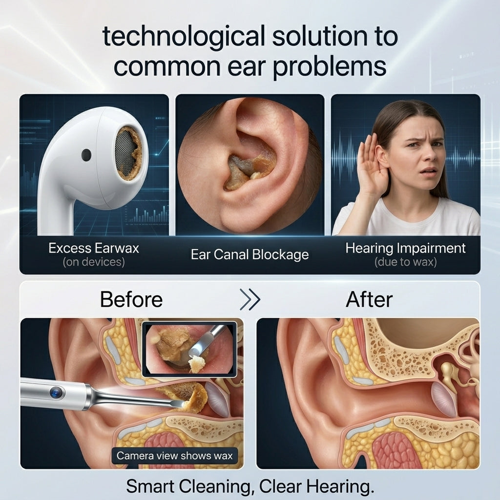 Earwax Removal Tool with HD Camera